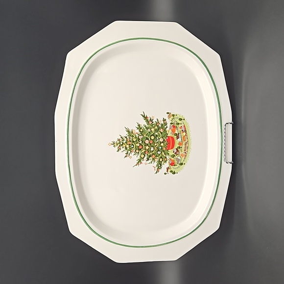 Pfaltzgraff Other - VTG Pfaltzgraff Christmas Heritage Oval Serving Platter